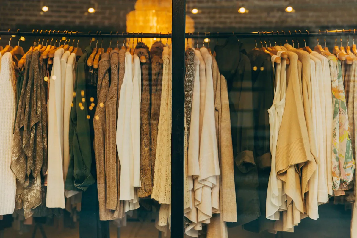 Coleção de roupas
